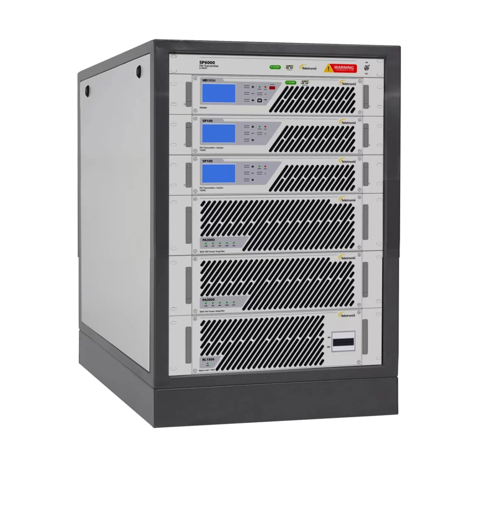 TRANSMISSOR FM 6000W SP6000 TELETRONIX