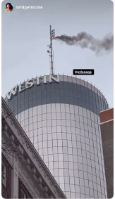 Antena FM fumando em Atlanta teletronix news