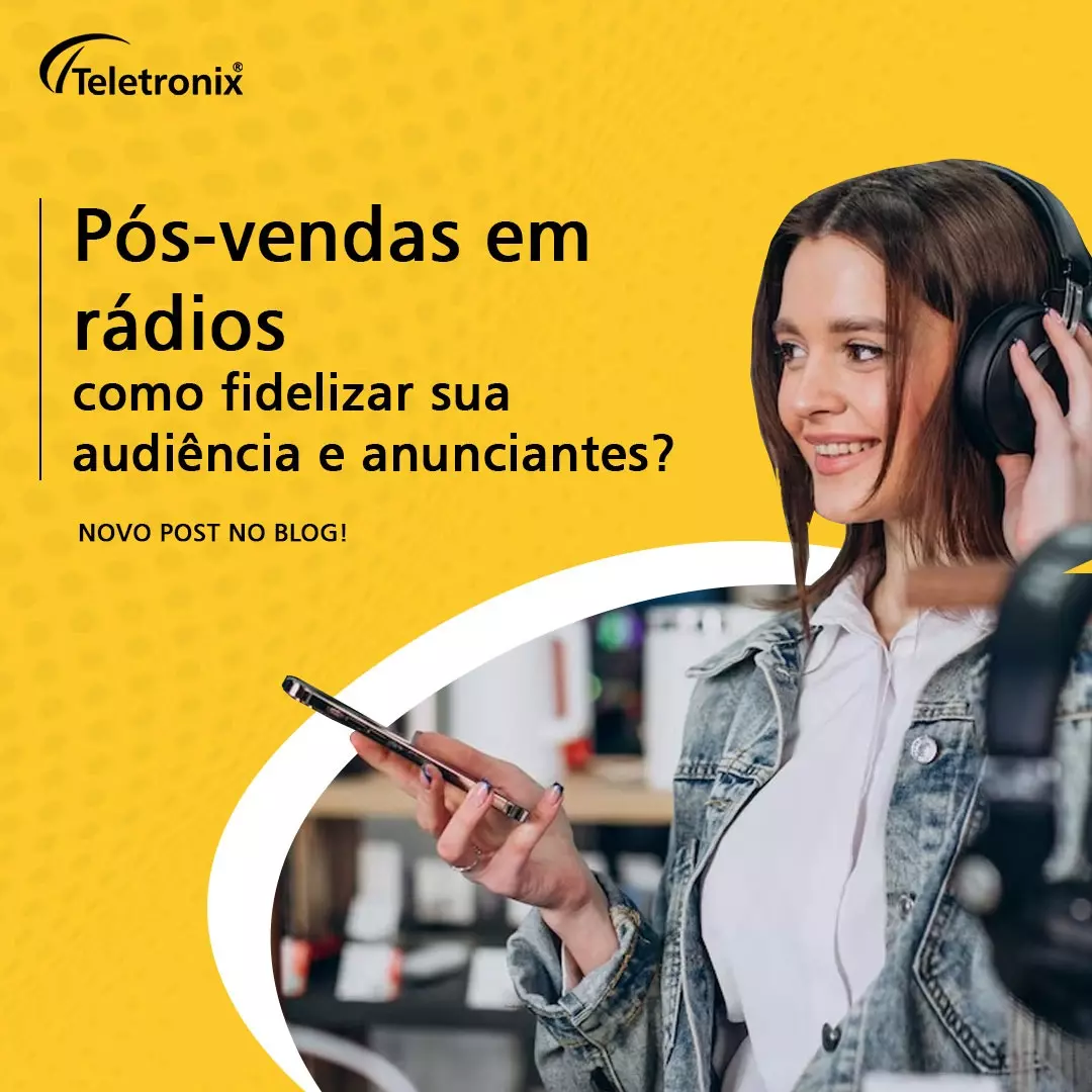 pós vendas em rádio