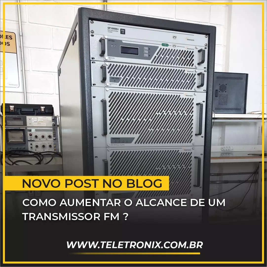 aumentar o alcance transmissor fm
