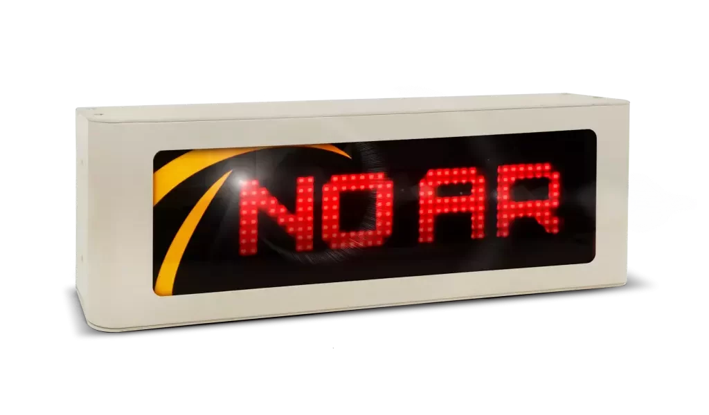 no ar